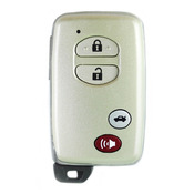 Toyota compatible 4 button smart remote 0140, 314.3MHz ASK Chip ID71-WD02