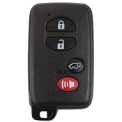 Toyota compatible 4 button smart remote 3370, 314.3MHz ASK Chip ID74-WD03