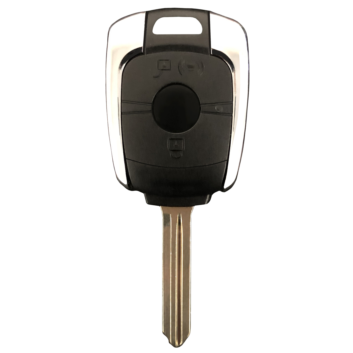 SsangYong compatible 2 button remote key housing