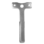 Holden compatible HU43 T key blade