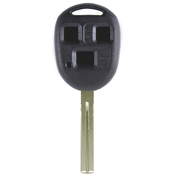 Toyota compatible durashell 3 button TOY40 remote Key housing