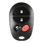 Toyota compatible 4 button remote housing
