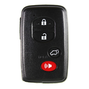 Toyota compatible 4 button TOY48 smart remote housing