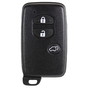 Toyota compatible 3 button TOY48 smart remote housing