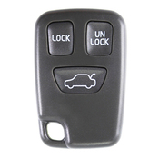 Volvo compatible 3 button remote housing