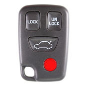 Volvo compatible 4 button remote housing