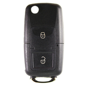 VW compatible 2 button remote flip Key housing