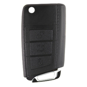VW compatible 3 button HU66 remote flip Key housing