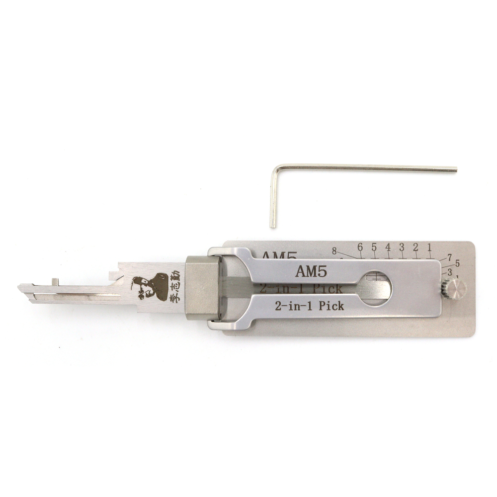 Lishi AM5 2-in-1 Pick & Decoder To Suit American Locks