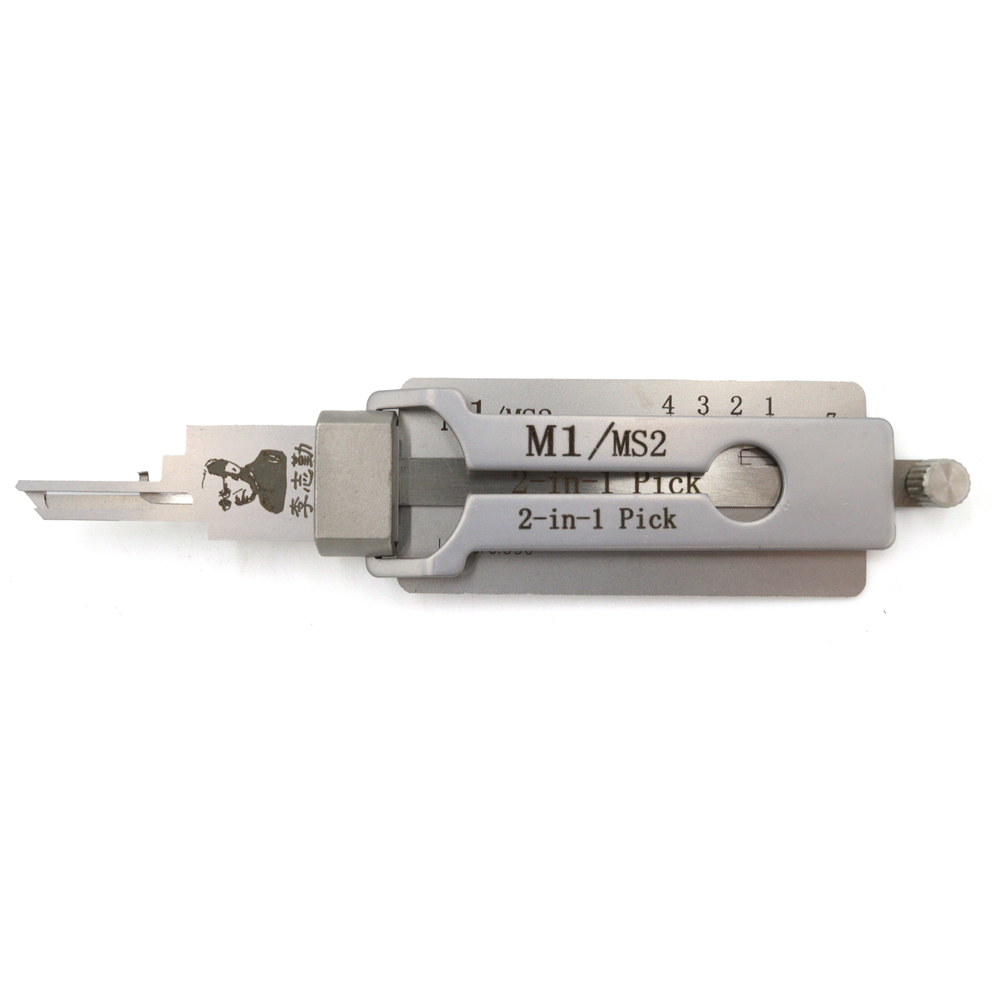 Lishi M1/MS2 2-in-1 Pick & Decoder for Master Padlocks