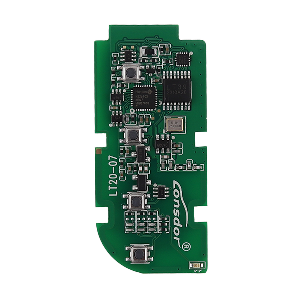 Lonsdor LT20-07 Universal Smart Remote PCB 8A for Lexus 4 Buttons 314.35MHz