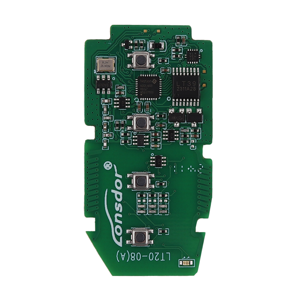 Lonsdor LT20-08 Universal Smart Remote PCB 8A for Toyota 4 Button 433 / 315 MHz