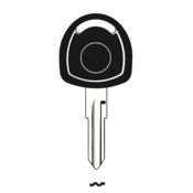 Multi-Function Key Blade HU46 to suit Opel
