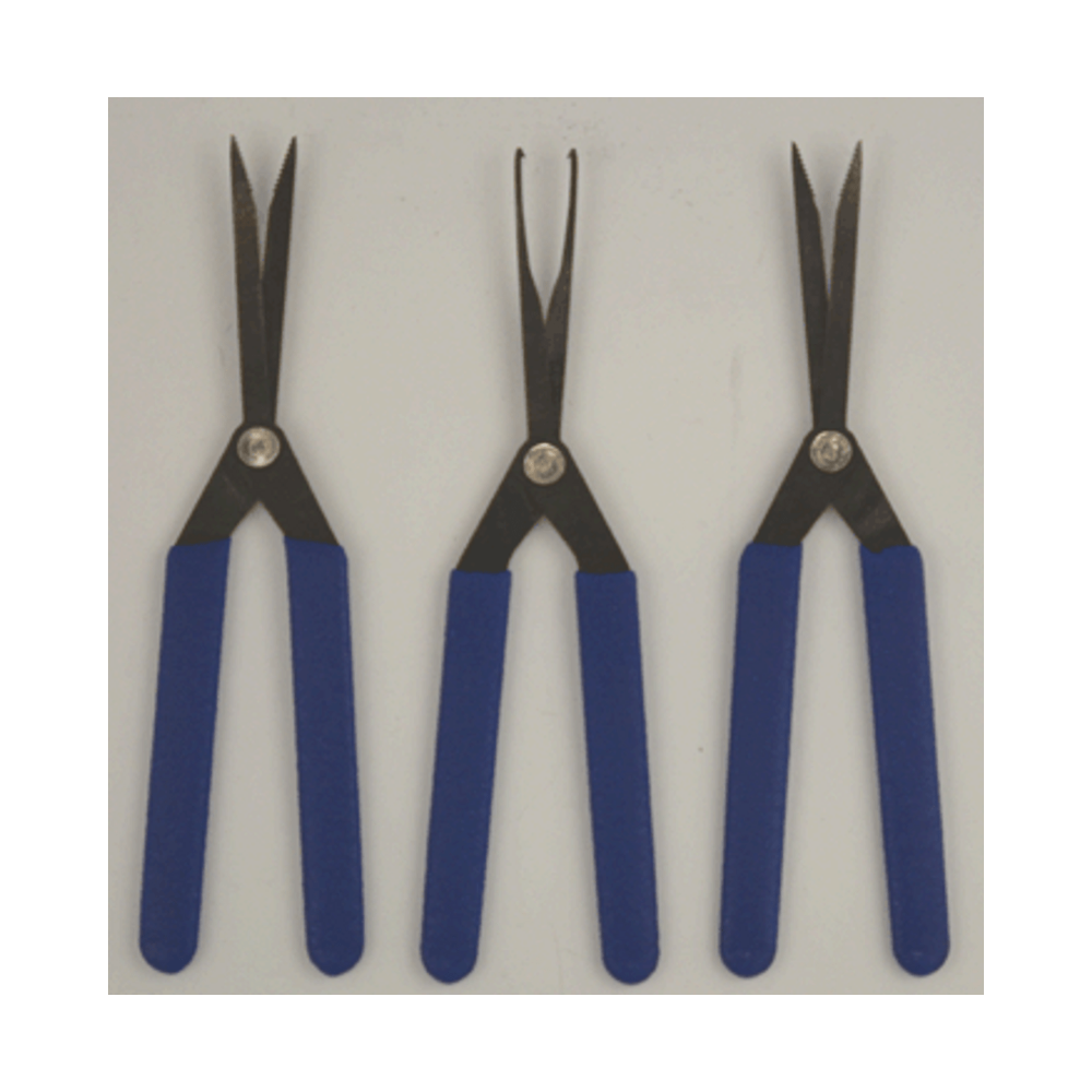 Peterson Lockpick Tools - 3 Piece Scissors Extractors In A Plastic Tube