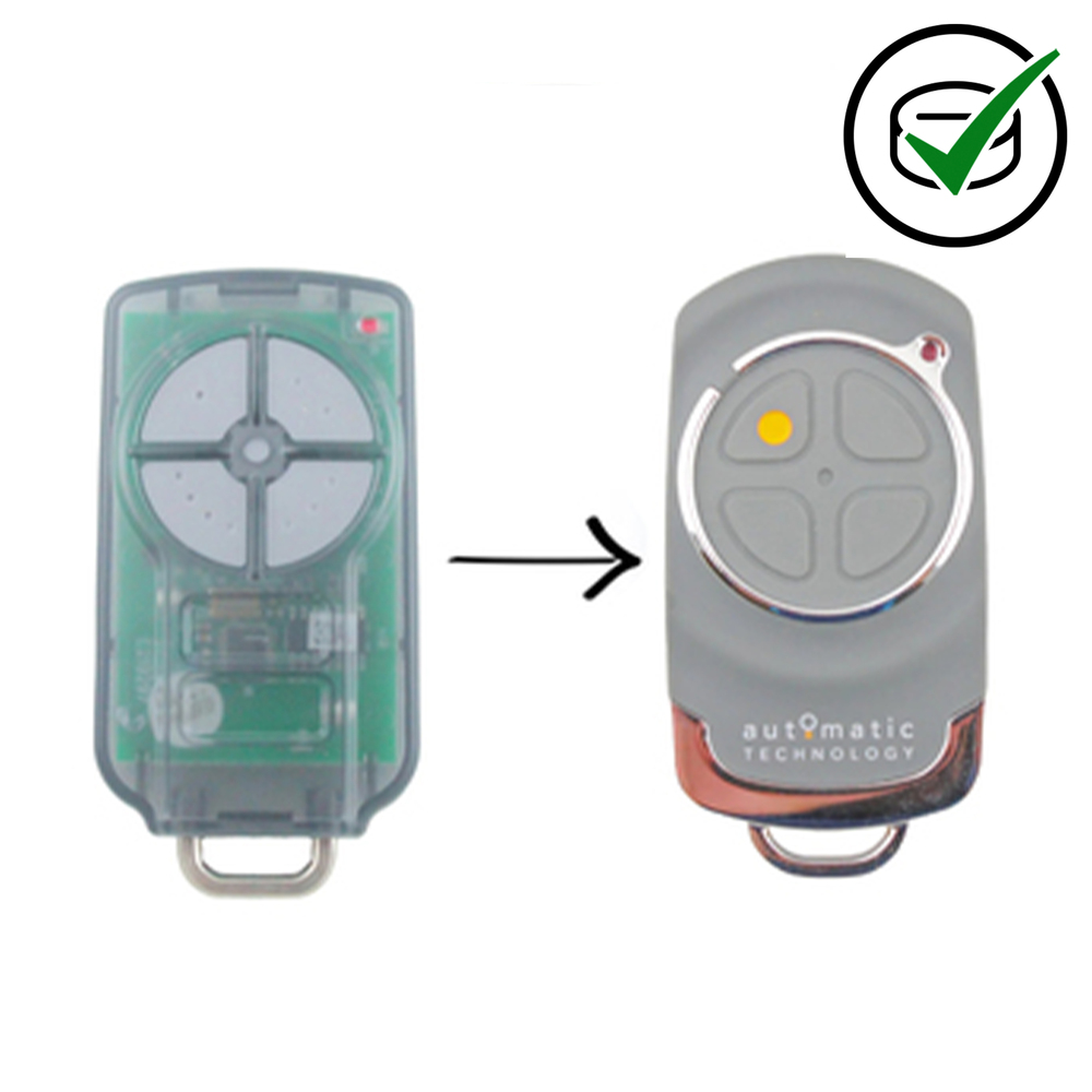 Genuine PTX5 4 button remote handset 434 MHz