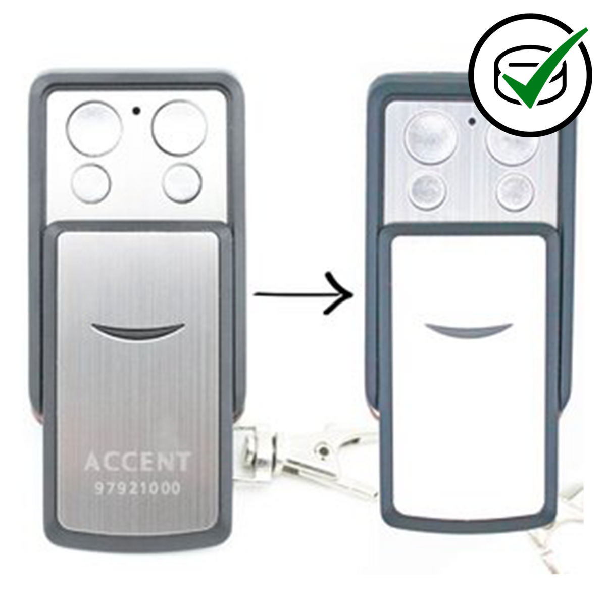 Forza Accent Compatible Remote