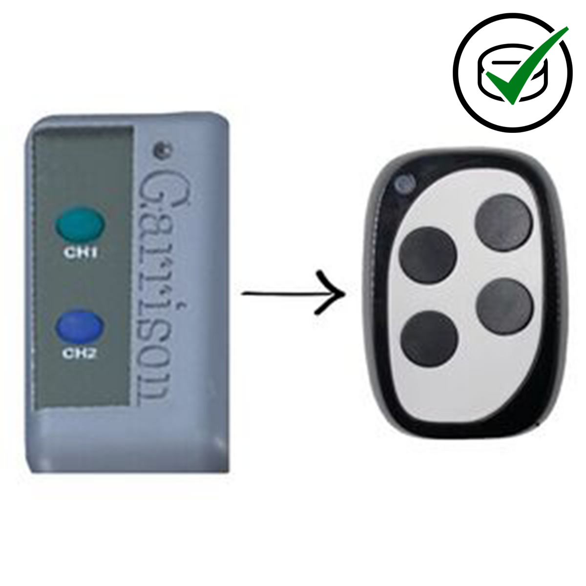 Garrison Compatible Cloning/Duplicator Remote