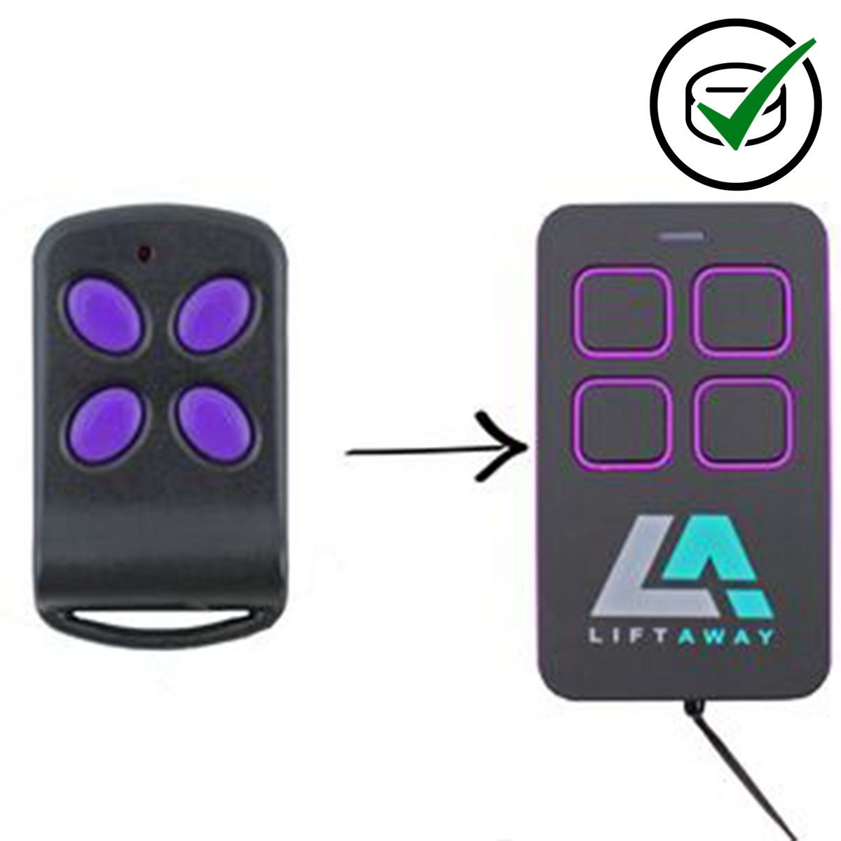 Liftaway LA238 Genuine Remote