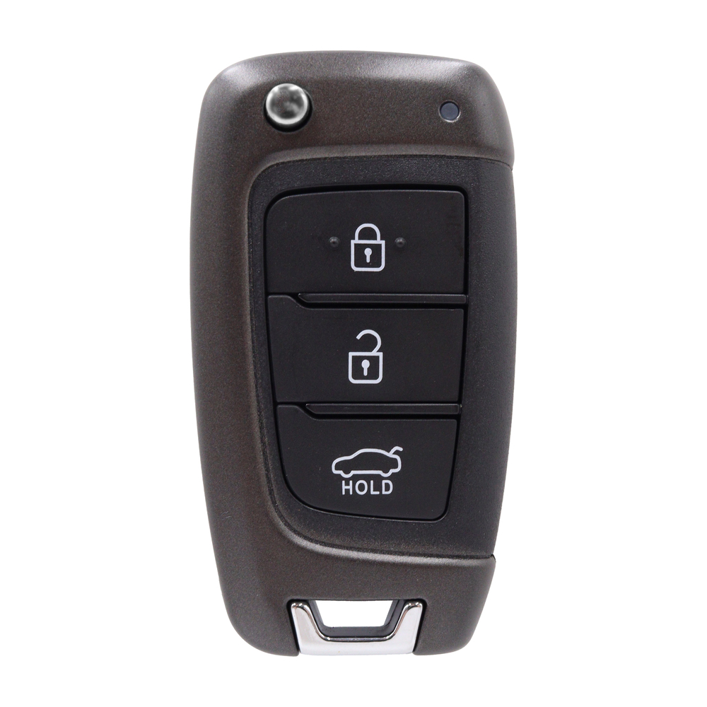 3 Button Car Key Replacement Shell To Suit Hyundai N i30N, Kona N, Tucson