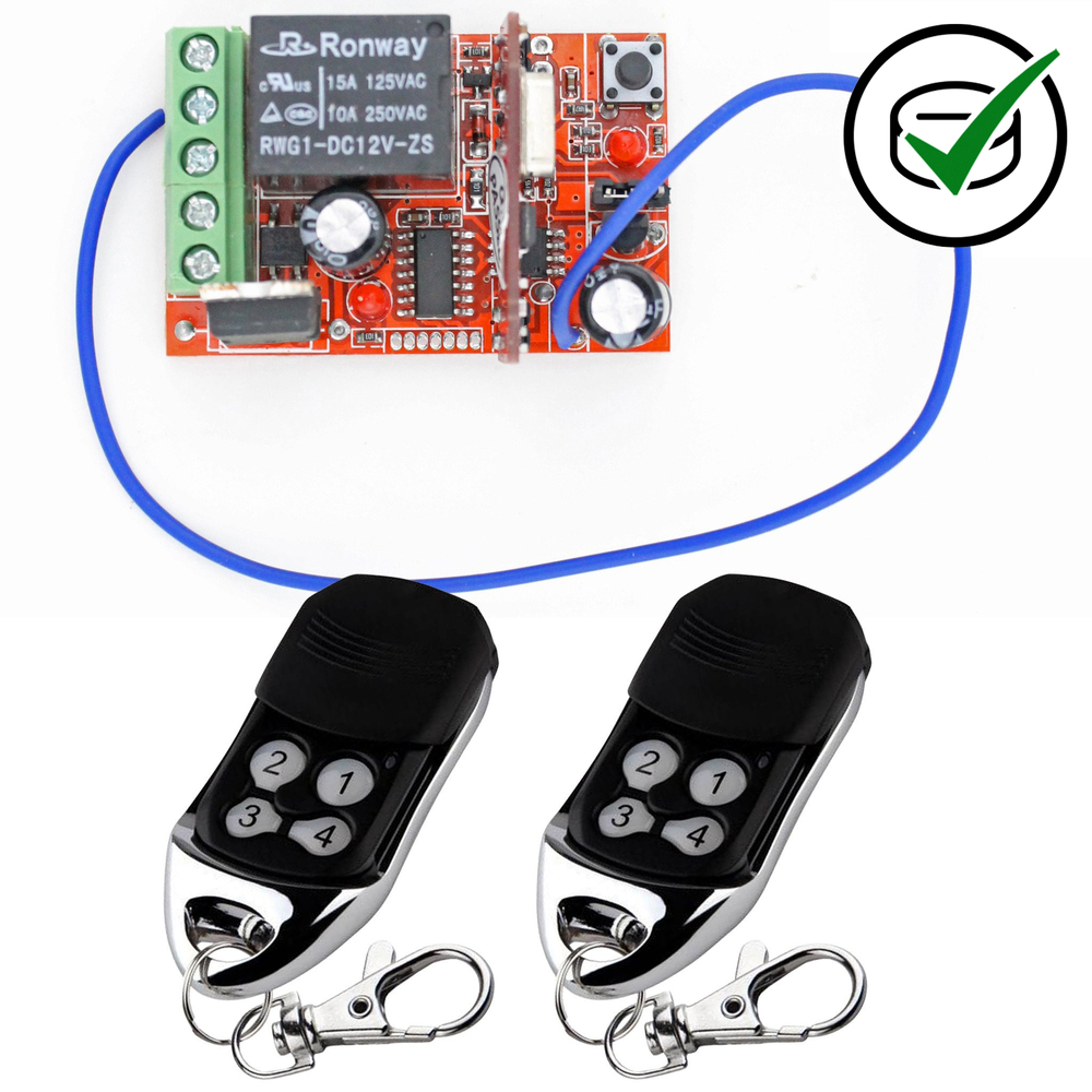 1CH CRX-1/PTX4 Receiver + 2 Remotes