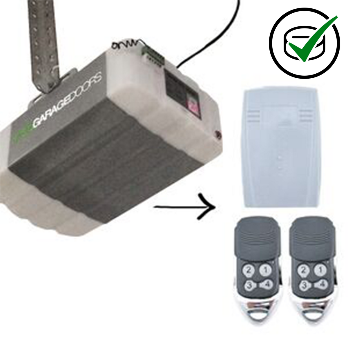 ECO Garage Doors Upgrade Receiver Kit
