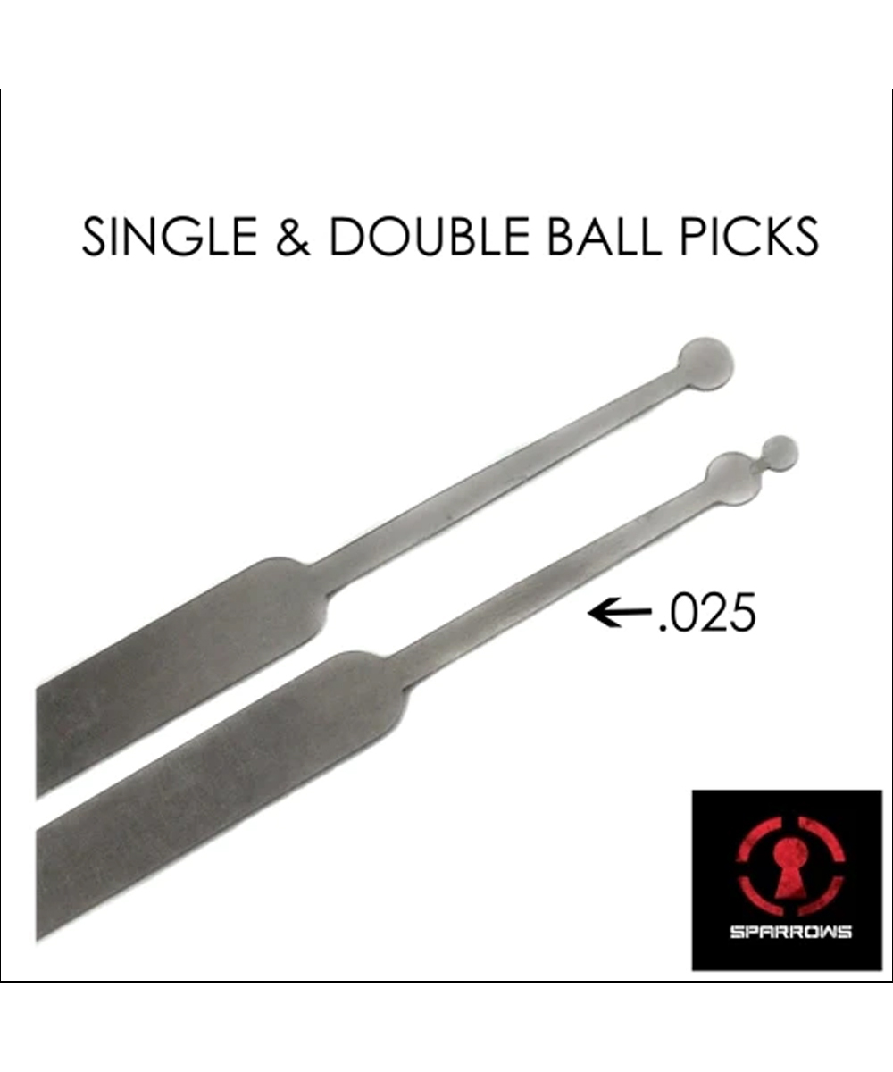 Sparrows Single Double Ball Picks With Handles