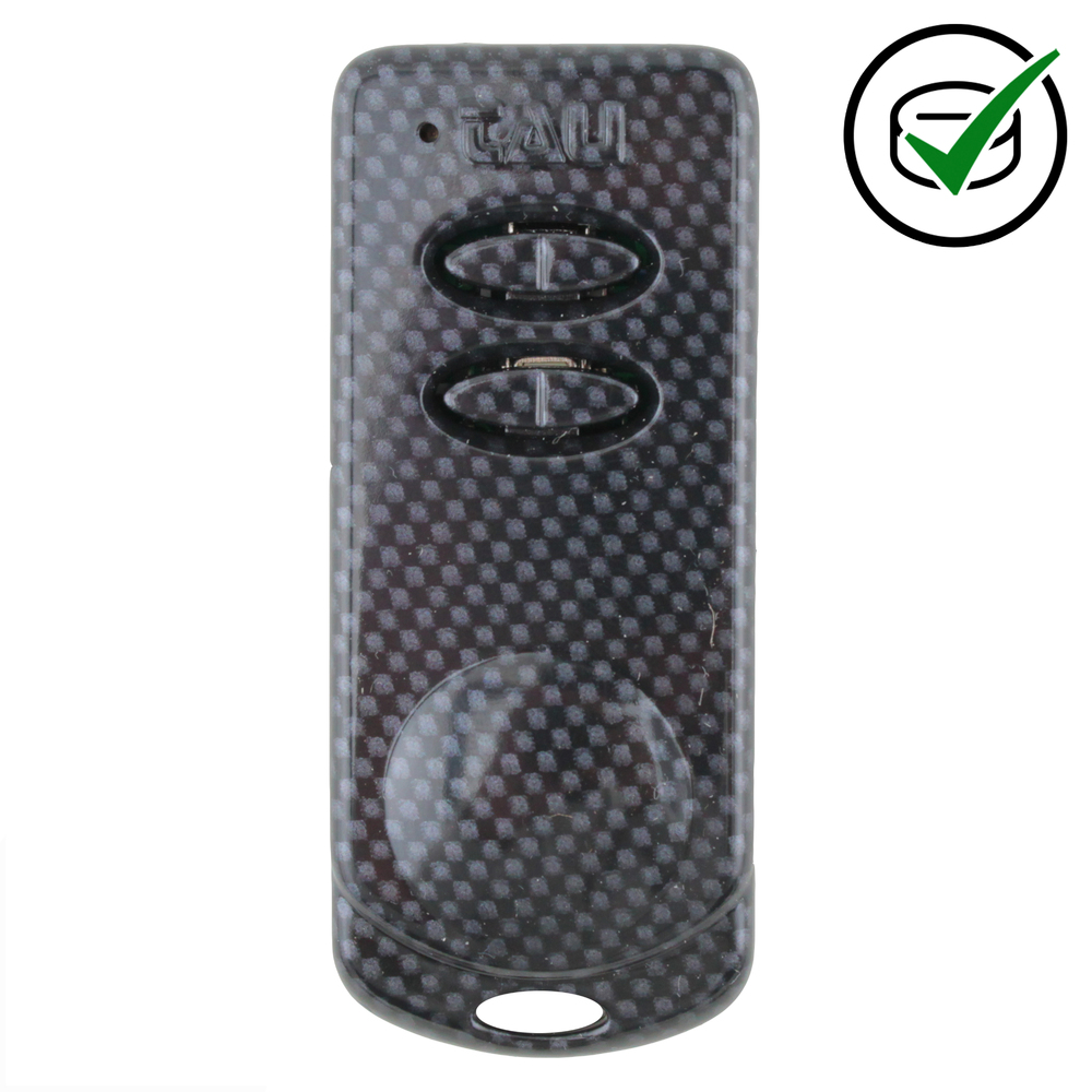 Genuine TAU 2 Channel remote handset 433.93MHz  suitable for TAU receivers