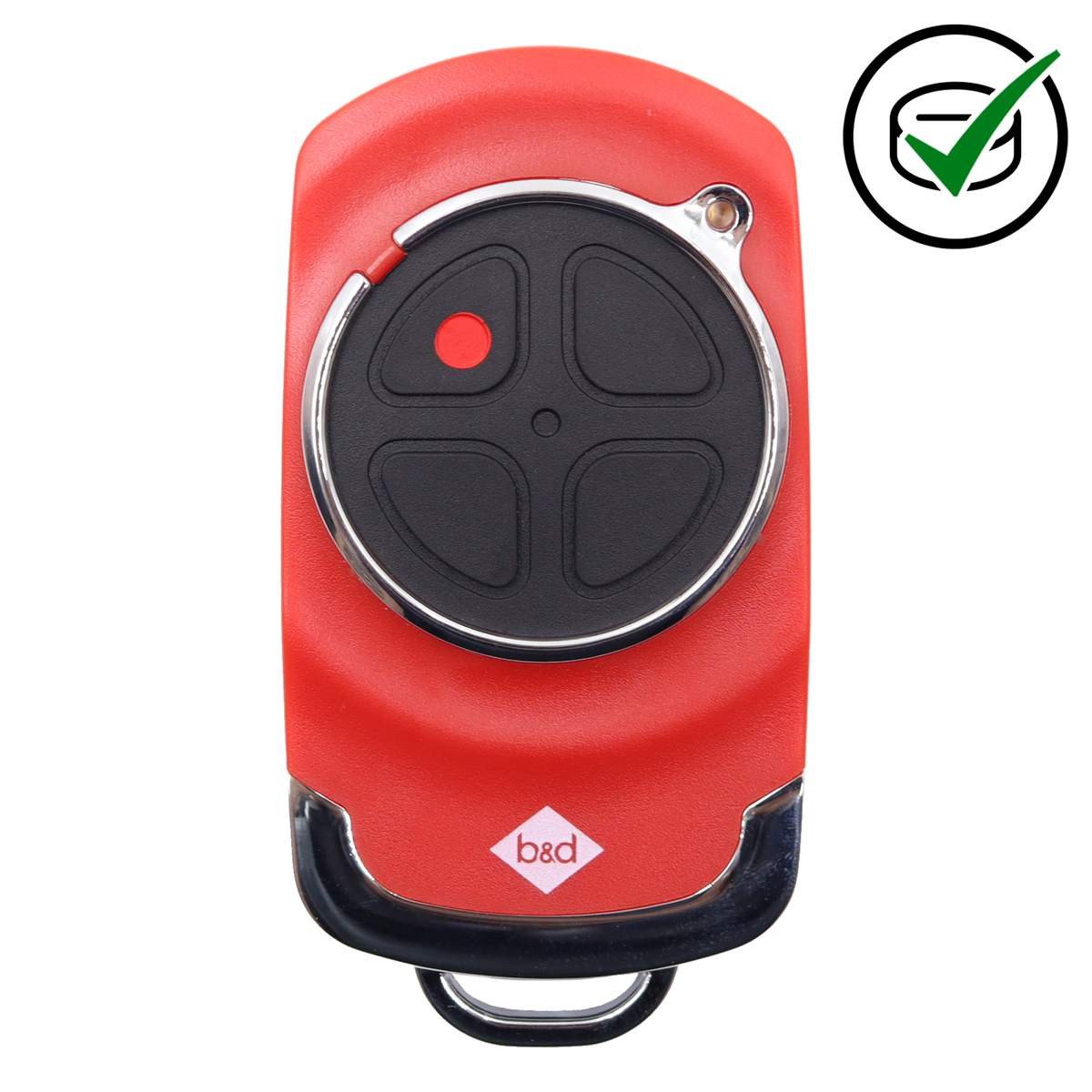 Genuine BnD TB-7V1 Remote 4 Button Handset 434MHz