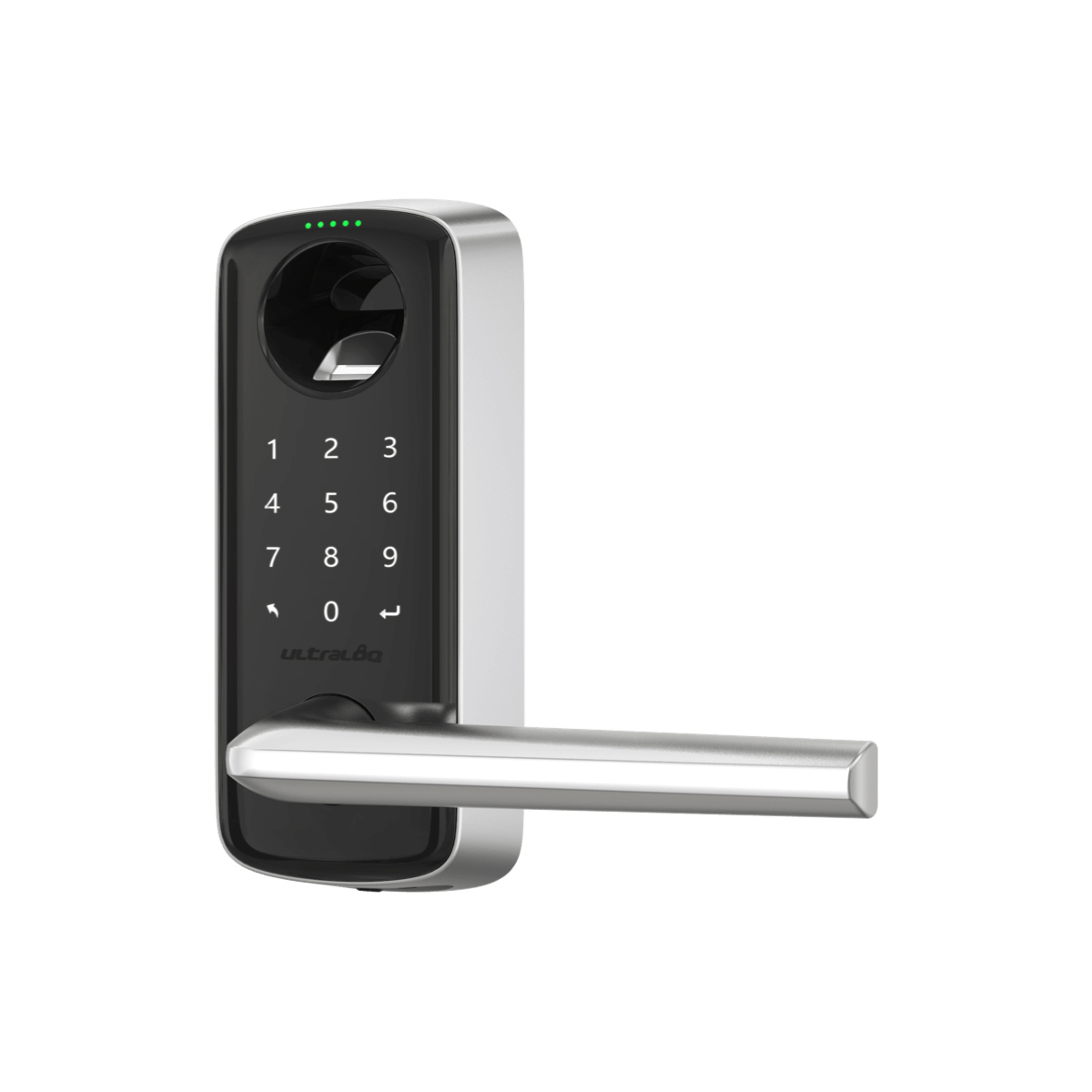 Ultraloq Lever Bluetooth Enabled Fingerprint and Touchscreen Smart Lever Lock