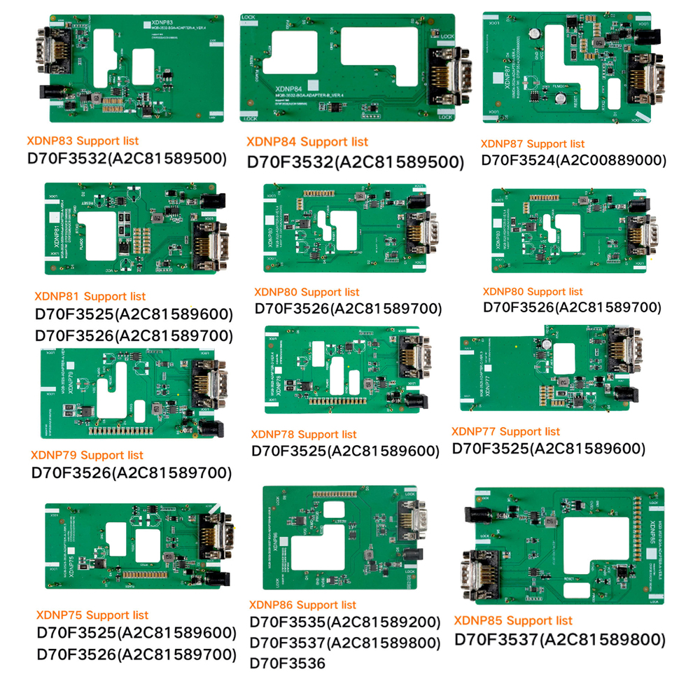 MQB48 Solder-Free Adapters