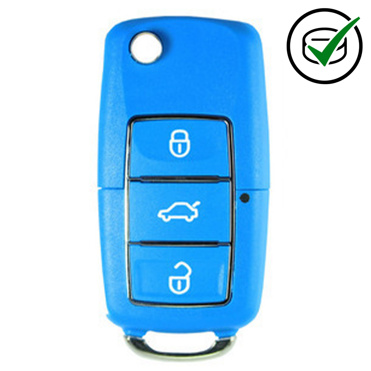 Key tool VW 3 button style remote Blue