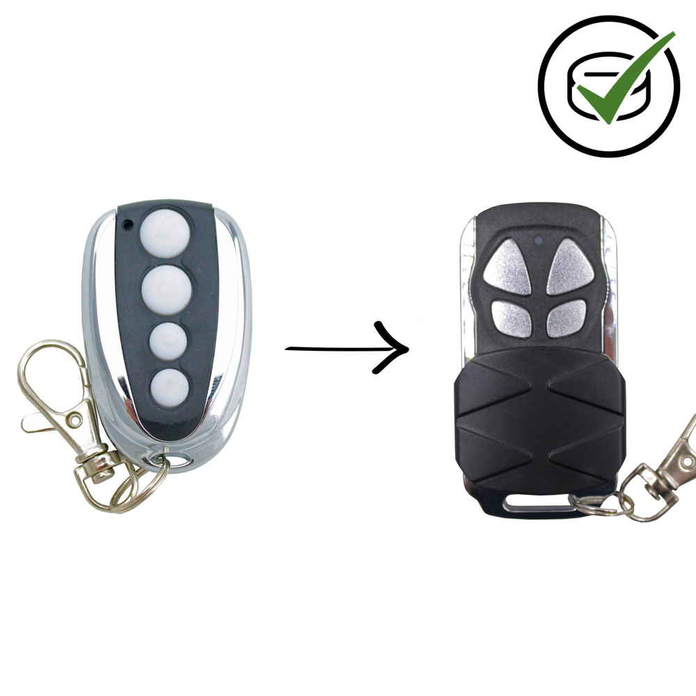 Compatible Napoleon 4 button remote SD0800, 304MHz