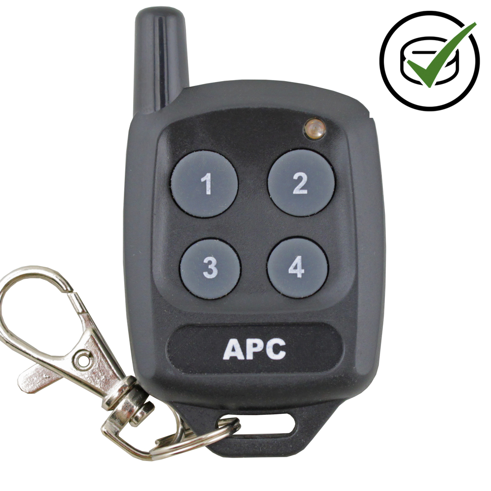 Genuine APC 4 button remote handset 433.92MHz