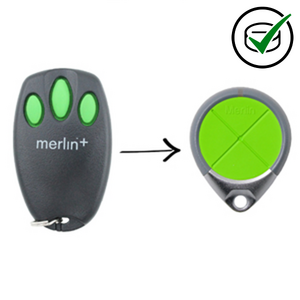 Genuine Merlin Plus 3 button remote handset 434MHz