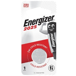 Energizer Lithium Battery CR2025 (1pk)
