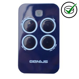 Genuine Genius Echo 4 button remote handset 433.92MHz