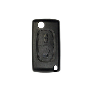 Citroen compatible 2 button HU83 remote flip Key housing Battery Clip