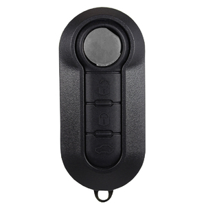 Fiat compatible 3 button SIP22 remote flip Key housing