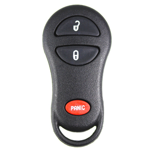 Chrysler Jeep compatible 3 button remote housing