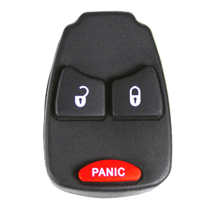 Chrysler Jeep compatible 2 button replacement silicone membrane