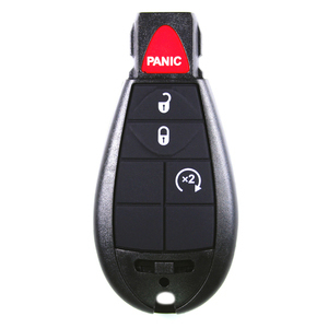Chrysler Jeep compatible 4 button remote housing