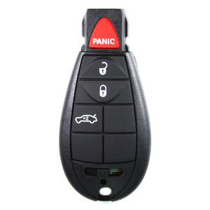 Chrysler Jeep compatible 4 button remote housing