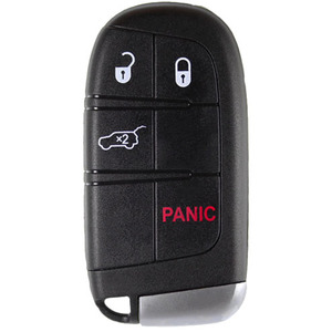 Chrysler Jeep compatible 4 button remote key housing