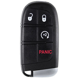 Chrysler Jeep compatible 4 button remote key housing
