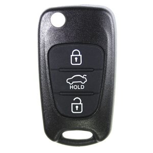 Kia compatible 3 button TOY49 remote flip Key housing