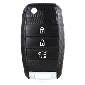 Kia compatible 3 button remote flip Key housing