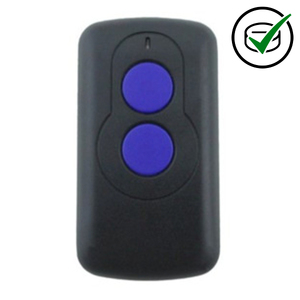 Merlin compatible Blue 2 button remote handset 40.685 MHZ