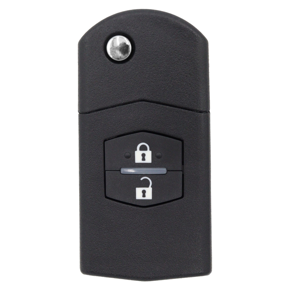 Mazda compatible 2 button MAZ24R flip Key housing Suits Mazda 3 and Mazda 6