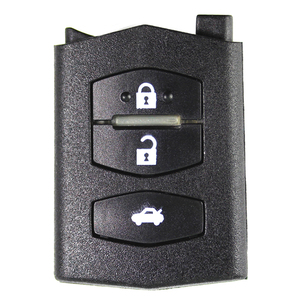 Mazda compatible 3 button remote housing Suits Mazda 3 and Mazda 6