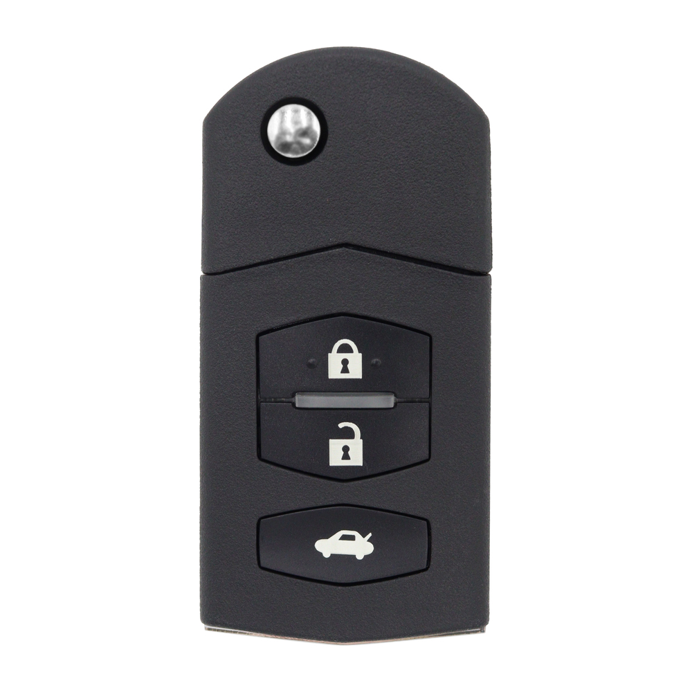 Mazda compatible 3 button remote housing